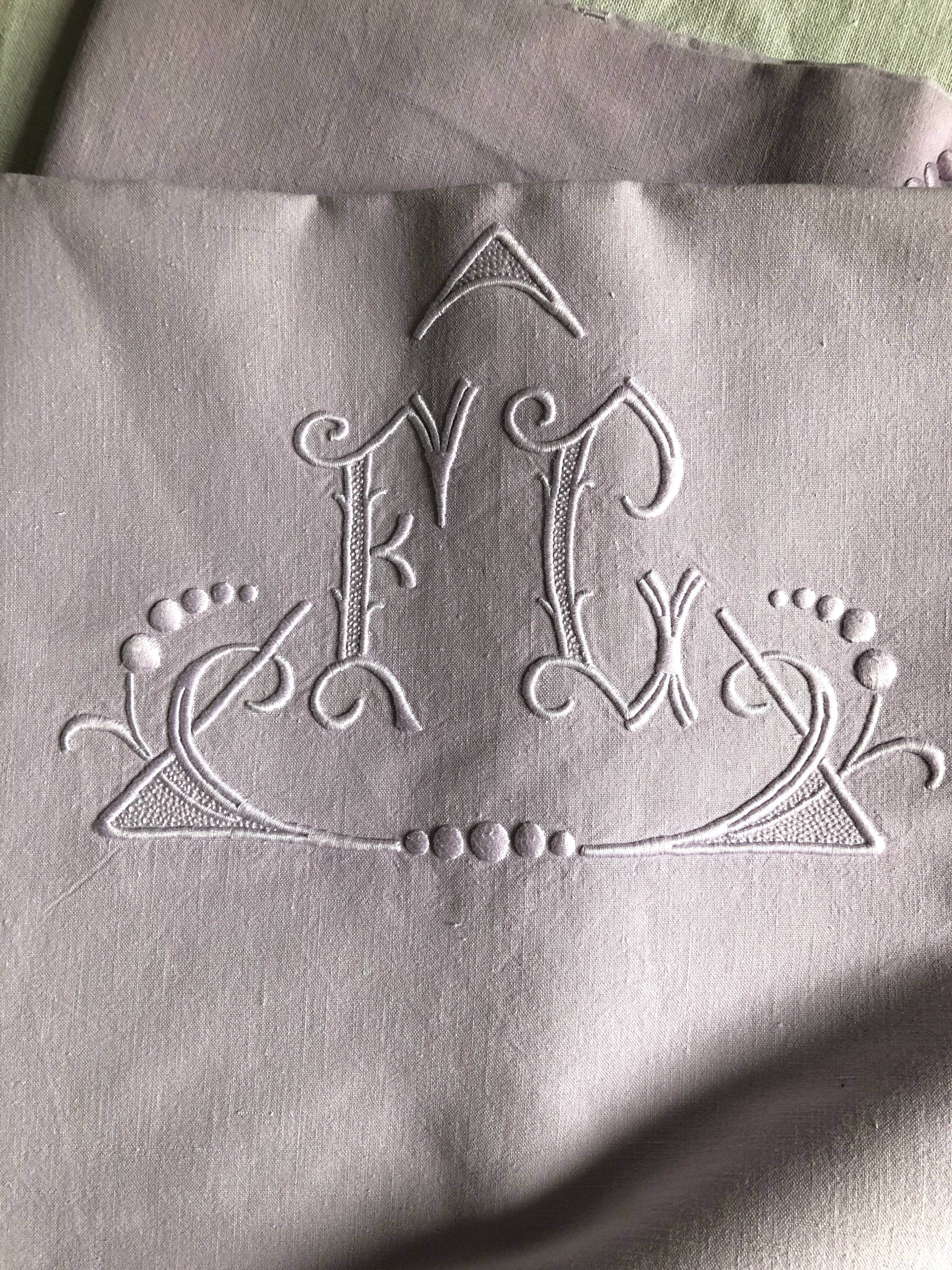 Old Linen And Cotton Sheet Glycine