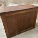 Small administrative style desk american style vintage 1950 oak