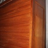 Large curtain cabinet, 2 sections.