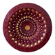 Large openwork ceramic dish from Vallauris, 1960s