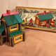 Vintage wooden construction game "Forest House" Jura Game