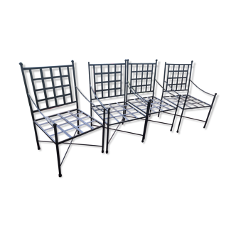 4 fauteuils marocains