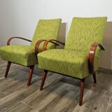 Vintage Armchairs by Jaroslav Smidek, 1960s, Set of 2