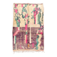 Moroccan Berber Boujaad rug with colorful patterns 2.61x1.57m