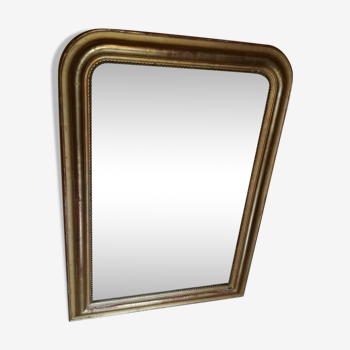 Original gilding Louis-Philippe mirror - 109x78cm