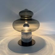 Mid-century Anvia Holland glass table lamp, 1970s