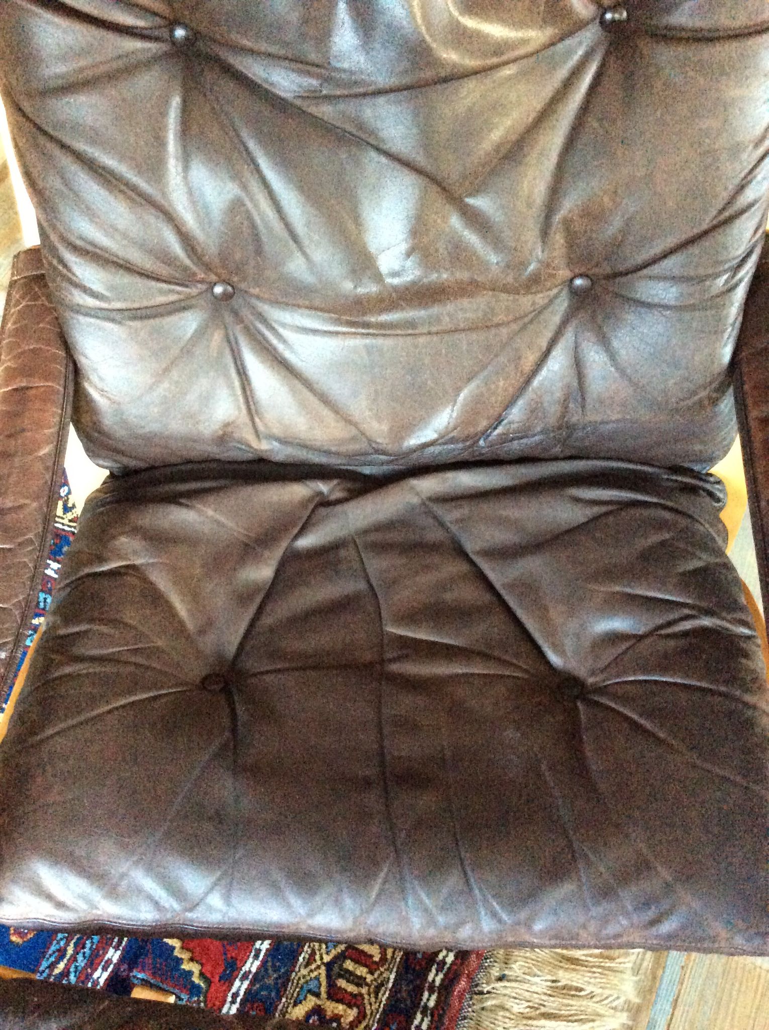 Armchair and ottoman "Siesta" by Ingmar Relling for Westnofa