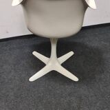 Vintage fiberglass swivel chair by Maurice Burke for Akana