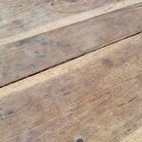Rustic farm table in old patinated solid oak - 1900s