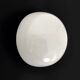 Vintage wall light, white opaline globe. 60s-70s GDR