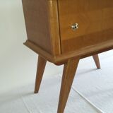 Vintage  bedside in beech