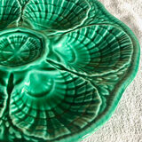 6 Sarreguemines slurry oyster plates