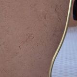 Miroir forme libre en laiton, fait-main