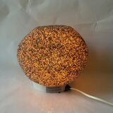 Resin pebble lamp 1970