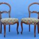 Paire de chaises de style Louis Philippe