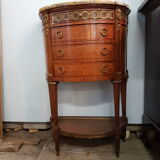 Commode style Louis XVl demi lune