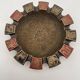 Zodiac cup ashtray in solid brass
