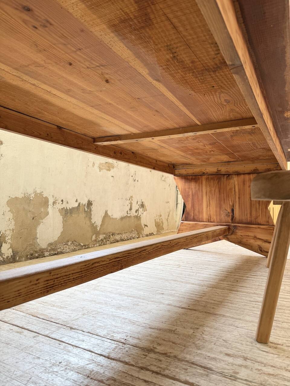 2.5m5 XL pine farmhouse table