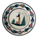 Henriot Quimper plate hand-painted