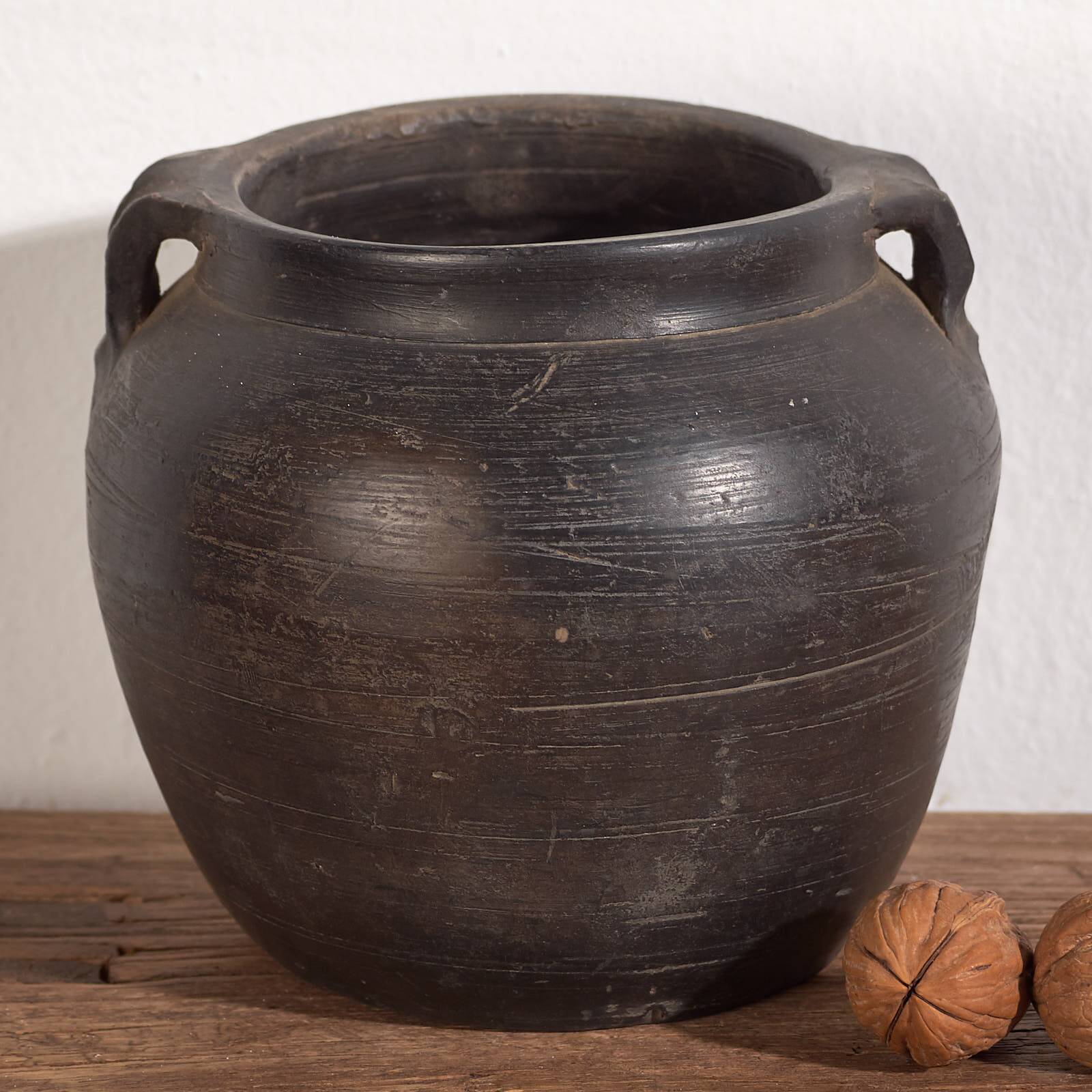 Small antique dark-colored vase (circa 1900) #1