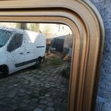 Old mirror gilded 77cm x 51cm