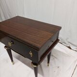 Table de nuit laquée vintage