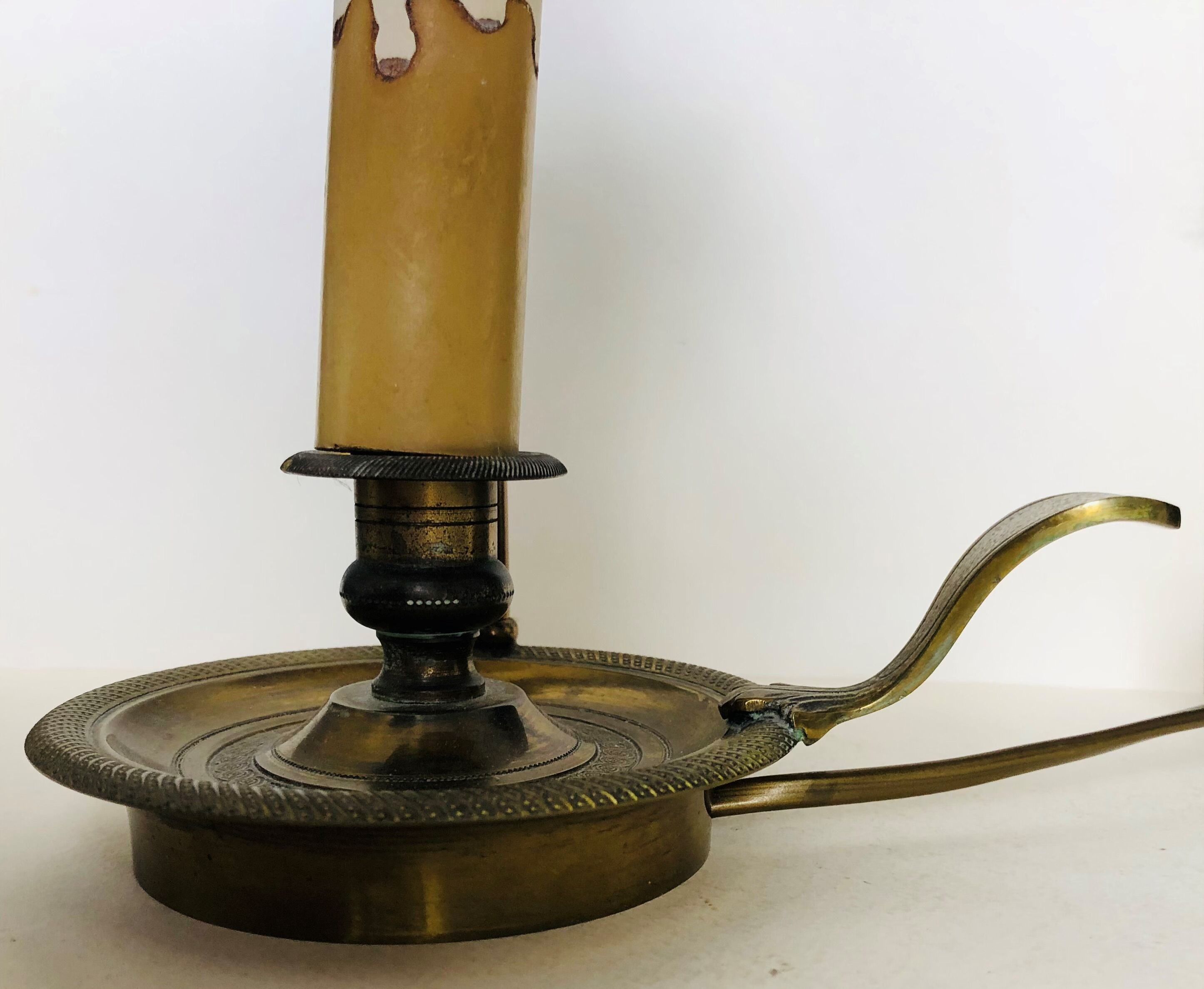 Pair of hot water bottle lamps