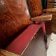 Paire de fauteuils de cinéma vintage