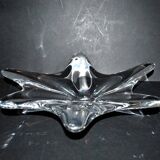 Baccarat splash star pocket bowl in molded crystal design 1950-1960