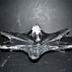 Baccarat splash star pocket bowl in molded crystal design 1950-1960