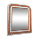 Mirror Louis-Philippe gilded with leaf, 37 x 31 cm