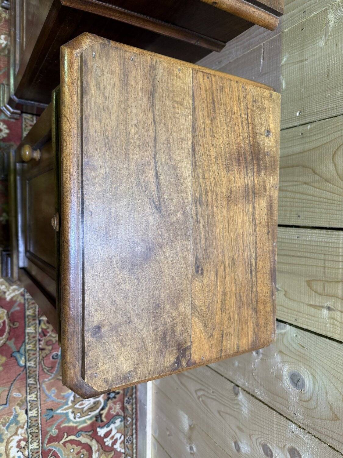Pair of bedside tables from the Louis Philippe period in walnut.