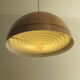 Lampe en cuivre bombée par Svend Middelboe
