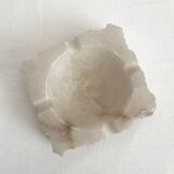 Vintage alabaster square ashtray