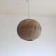 Rattan ball pendant light, 1960s