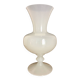 white opaline vase