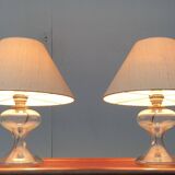 Mid-Century German table lamps ML 1 by Ingo Maurer for M Design, 1960s, set of 2