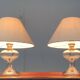 Mid-Century German table lamps ML 1 by Ingo Maurer for M Design, 1960s, set of 2