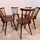 Set of 6 Fanett bistro chairs from the 1960s.