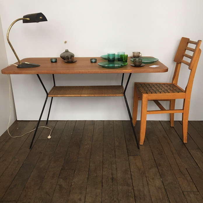 Vintage table compass legs