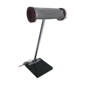 Lampe vintage 1940 art déco dorée