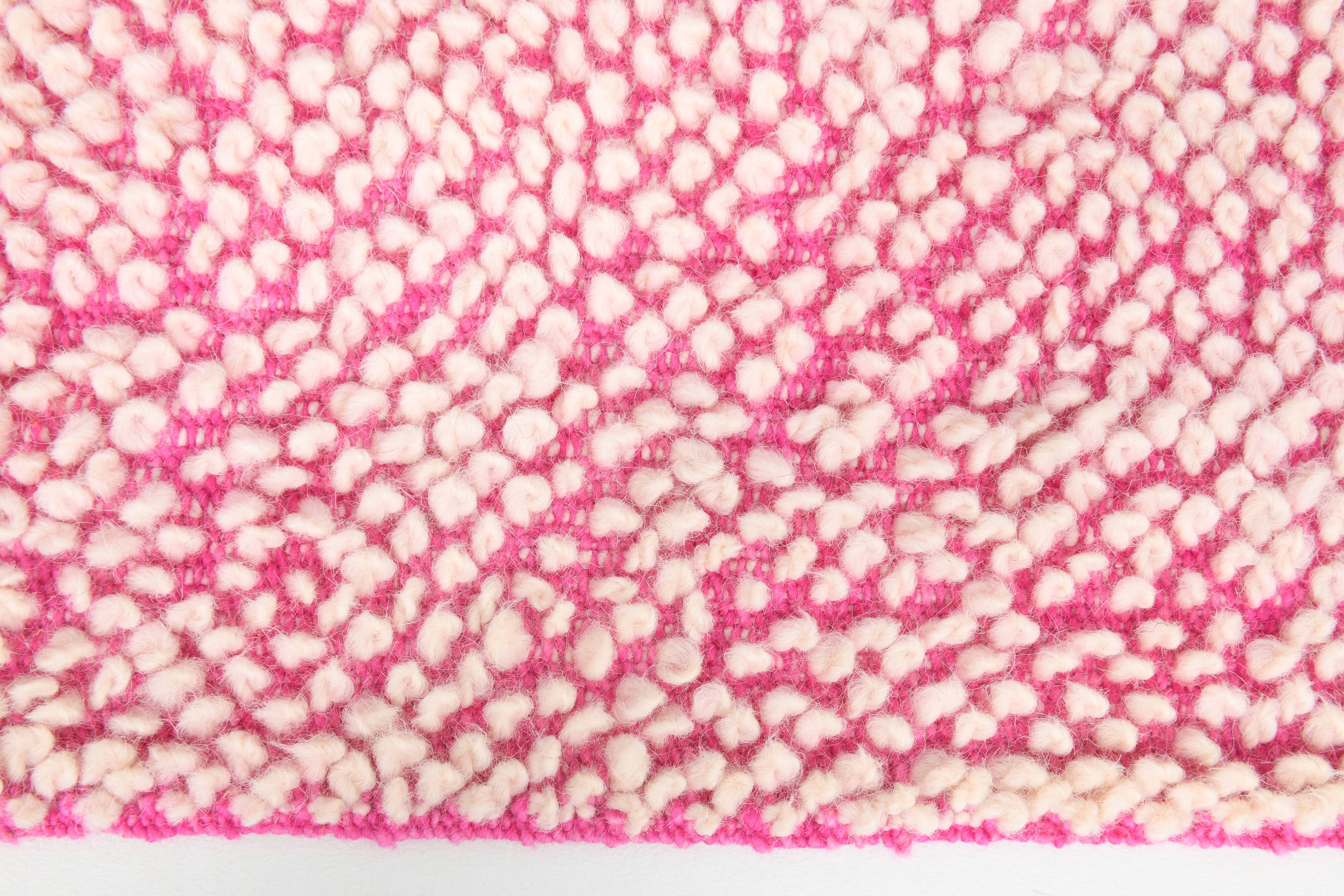 8x10 Pink & Beige Vintage Kilim Rug, 249x300Cm