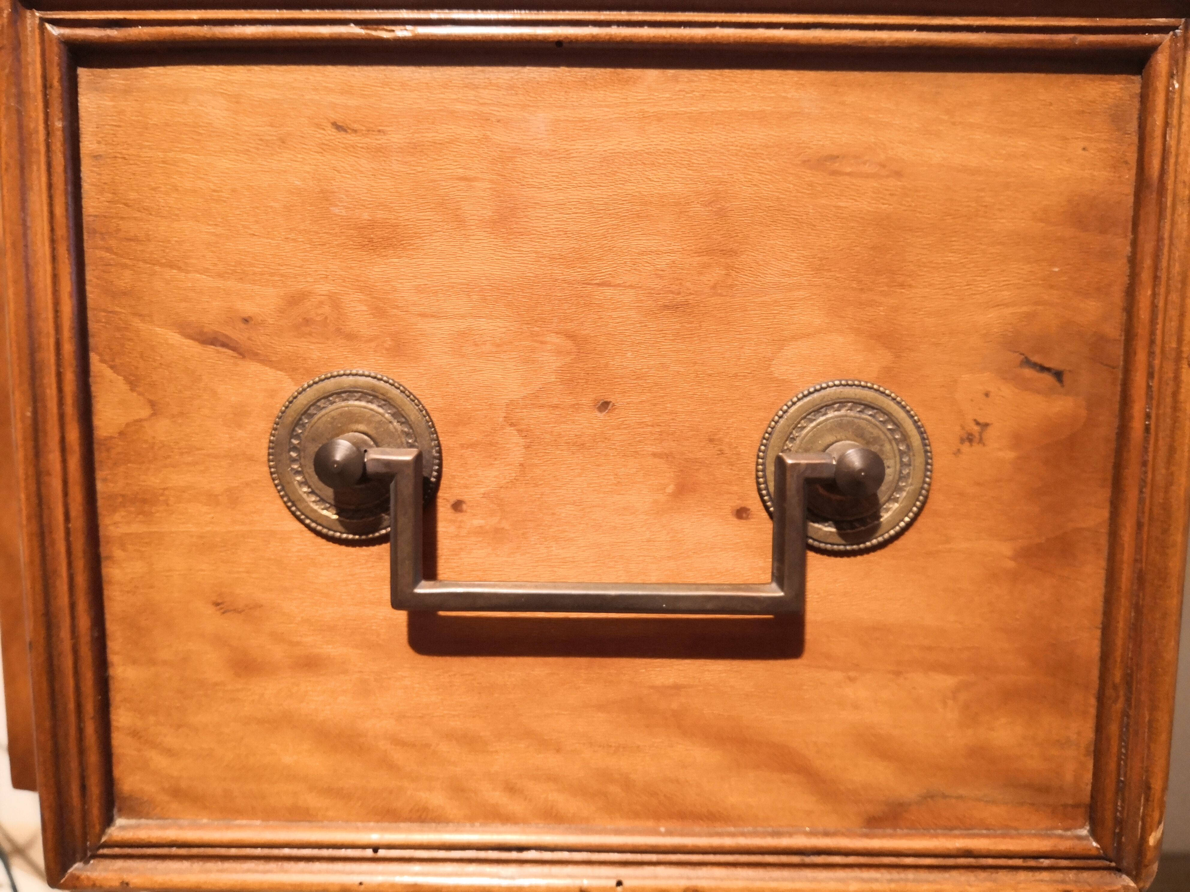 Old executive board-style desk