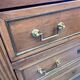 Chest of drawers louis XVI style, early twentieth in solid walnut