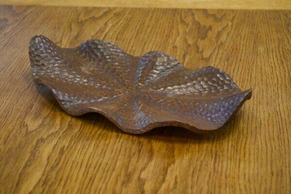 1950s Brutalist Oak Centerpiece