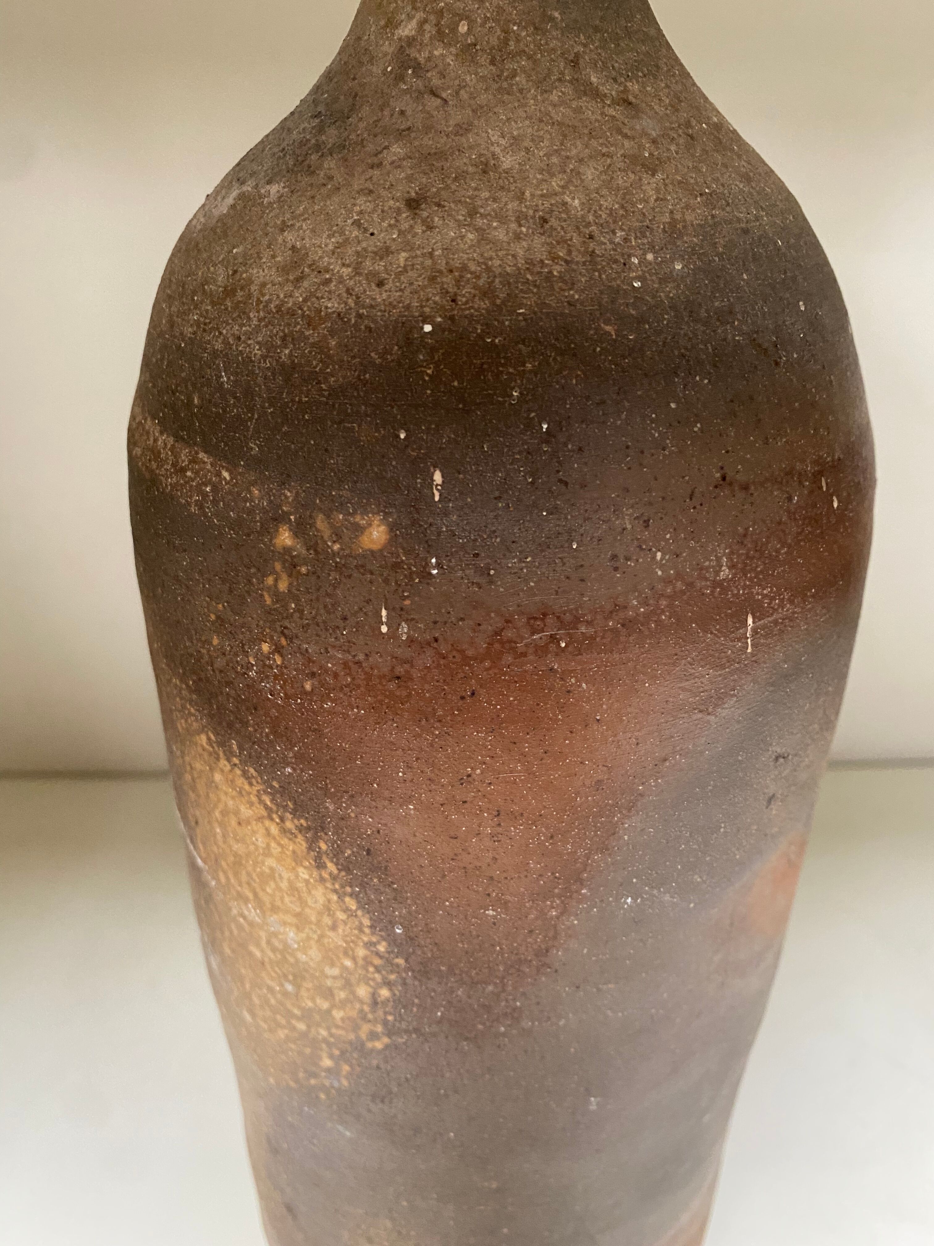 Old sandstone bottle