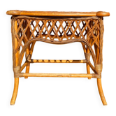 Small coffee table in rattan
