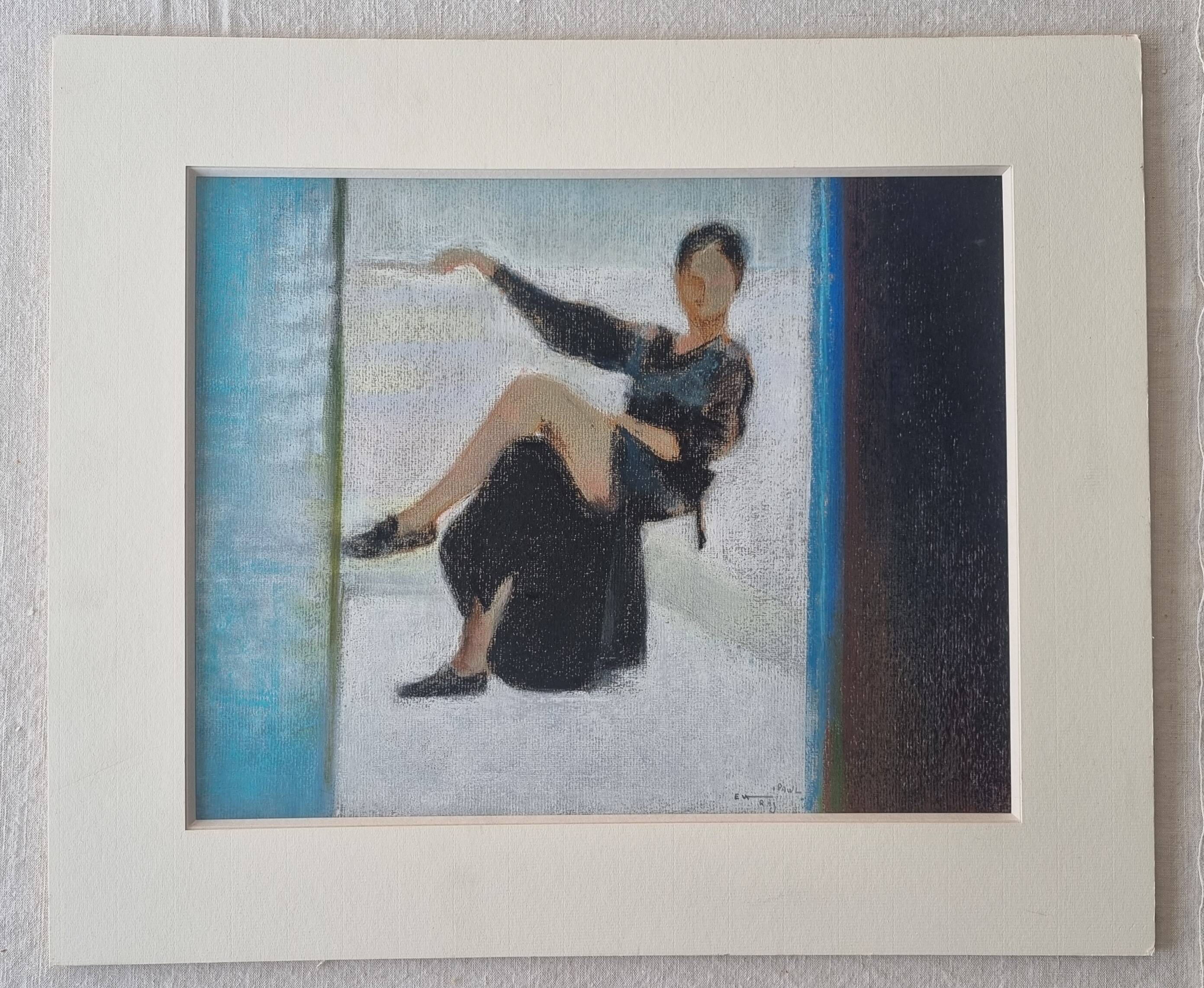 Seated woman