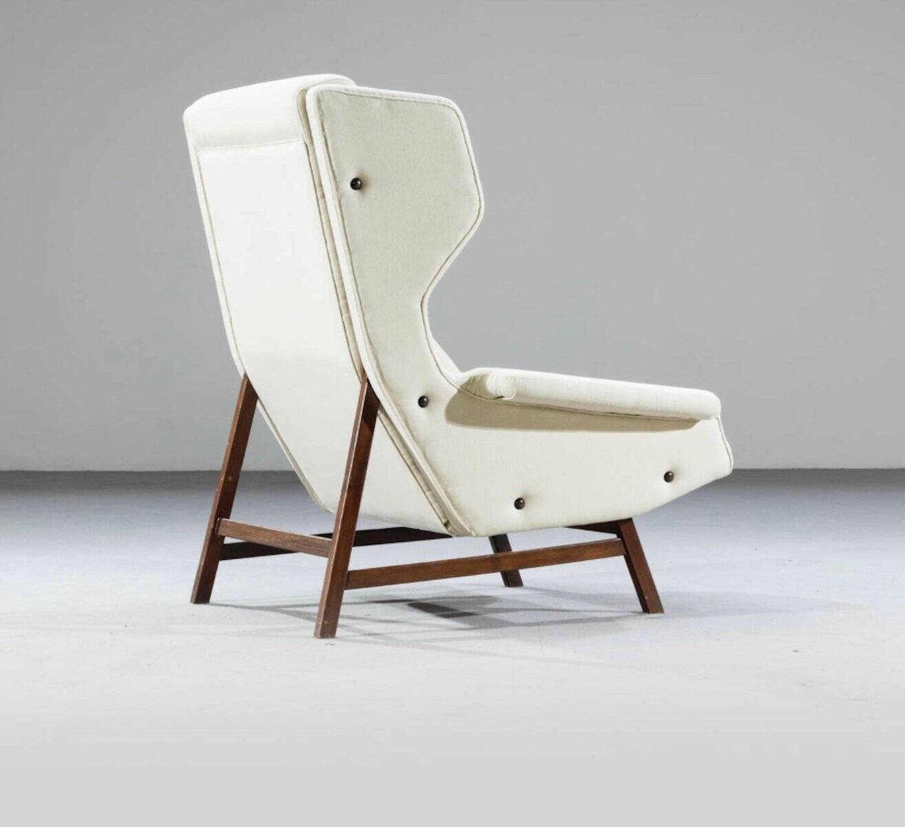 Wingback Chair attributed to Gianfranco Frattini for Cassina, 1959