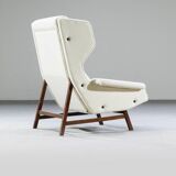 Wingback Chair attributed to Gianfranco Frattini for Cassina, 1959